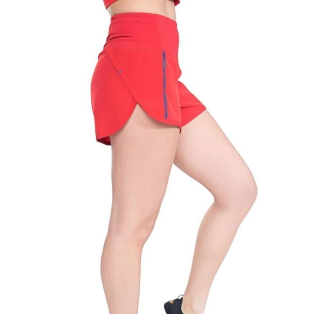 NWOT SPYDER Women's Red Running Shorts Size Small